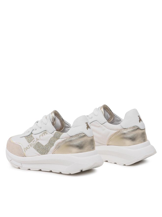 Patrizia Pepe Sneakersy Patrizia Pepe PJ206.27 M Bílá