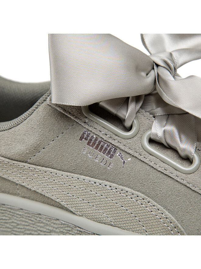 Puma Αθλητικά Puma Suede Heart Pebble Wn's 365210 02 Γκρι