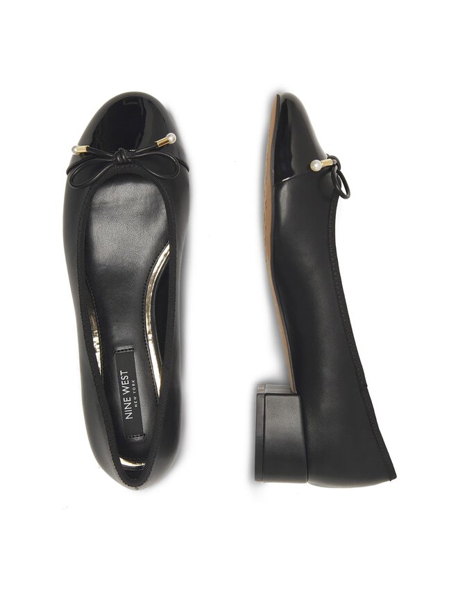 Nine West Baleriny Nine West WFA2608-1 Czarny