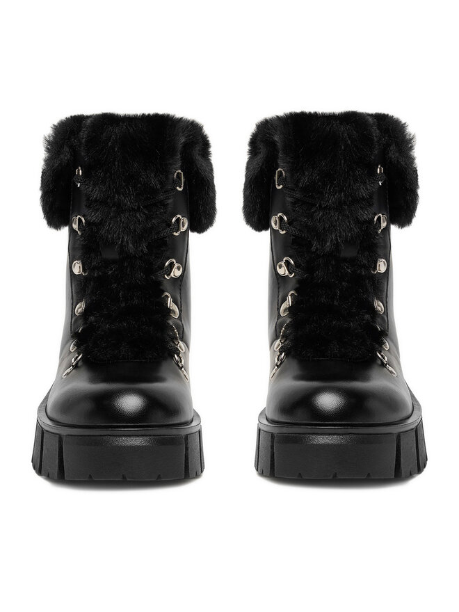 DeeZee Schnürschuhe DeeZee 90190-6 Schwarz