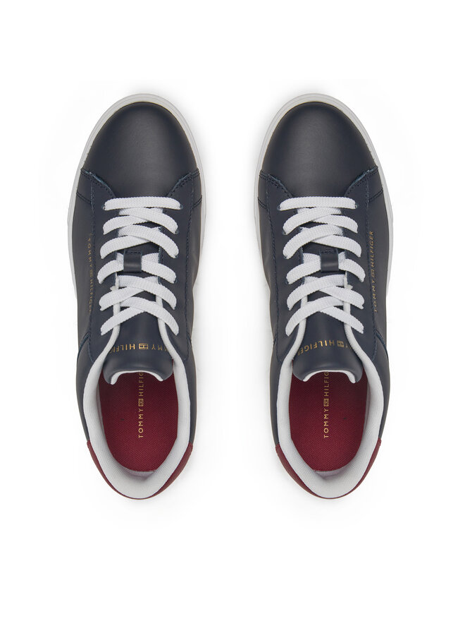 Tommy Hilfiger Sneakers Tommy Hilfiger Essential Court Sneaker FW0FW08320 Bleumarin