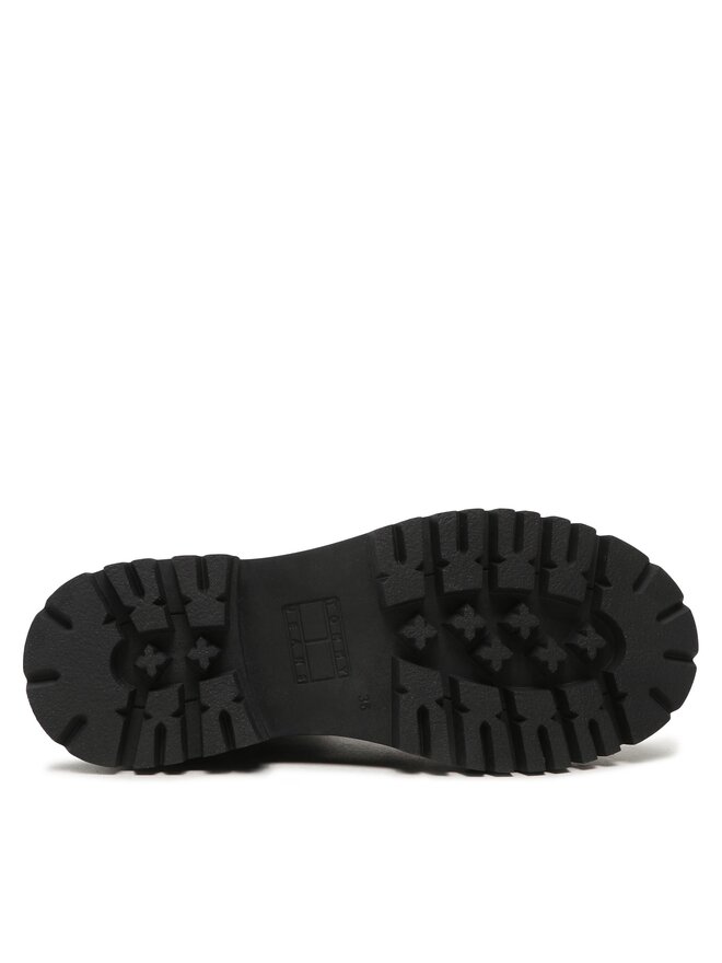 Tommy Jeans Ботильйони Tommy Jeans Tjw Foxing Lace Up EN0EN02217 Чорний