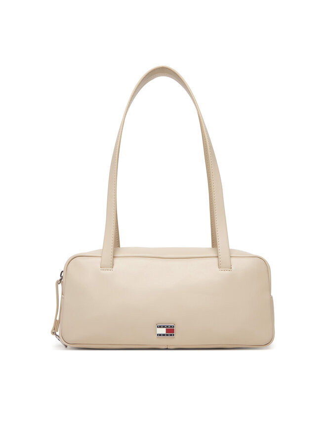 Tommy Jeans Handtasche Tommy Jeans Tjw City Shoulder Bag AW0AW18075 Beige