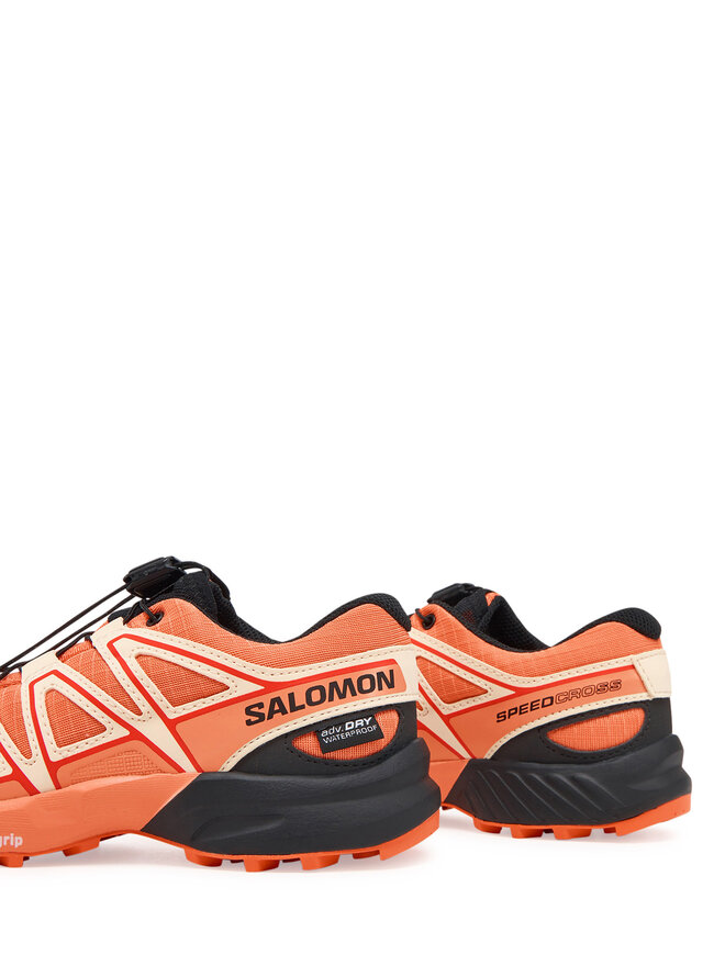 Salomon Trekingová obuv Salomon Speedcross Waterproof L47733600 Oranžová