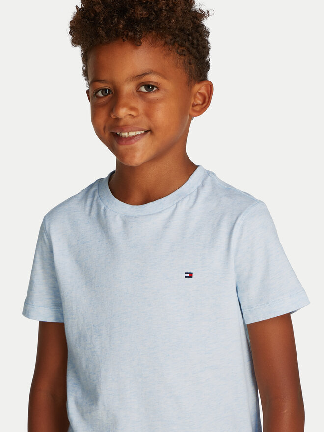 Tommy Hilfiger Tommy Hilfiger Camiseta Essential KB0KB06879 D Celeste Regular Fit