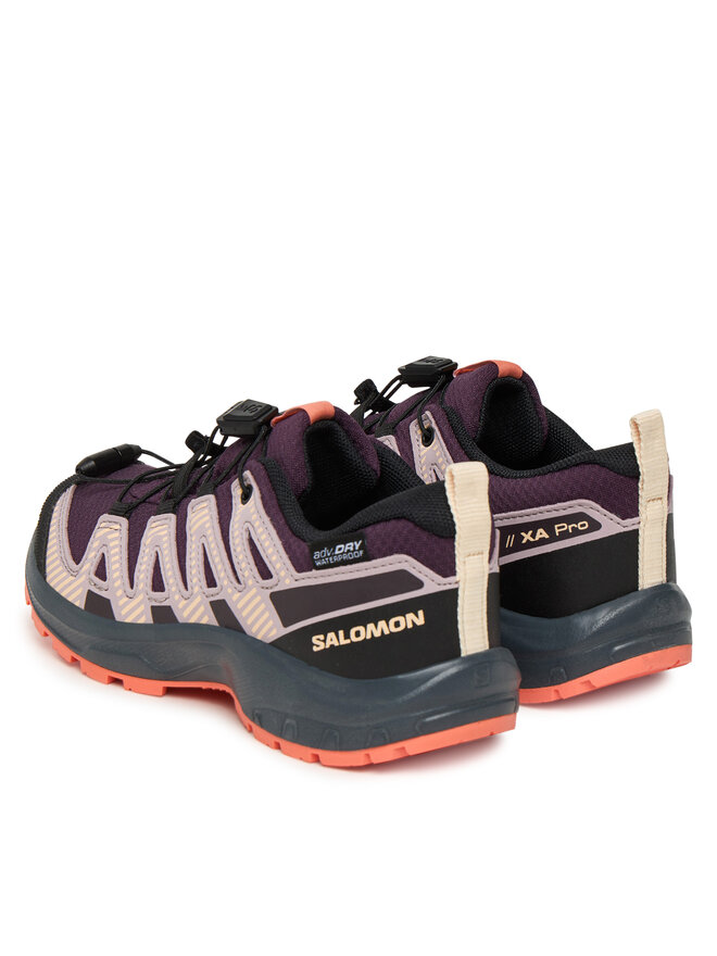 Salomon Трекінгові черевики Salomon Xa Pro V8 Waterproof L47857100 Фіолетовий