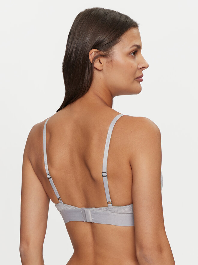 HUGO Hugo Bralette melltartó Red Label 50503098 Szürke