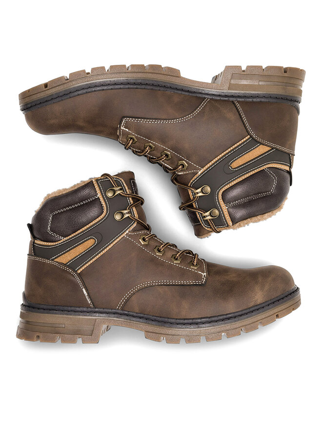 Lanetti Schnürschuhe Lanetti VS21M2019-3 Braun