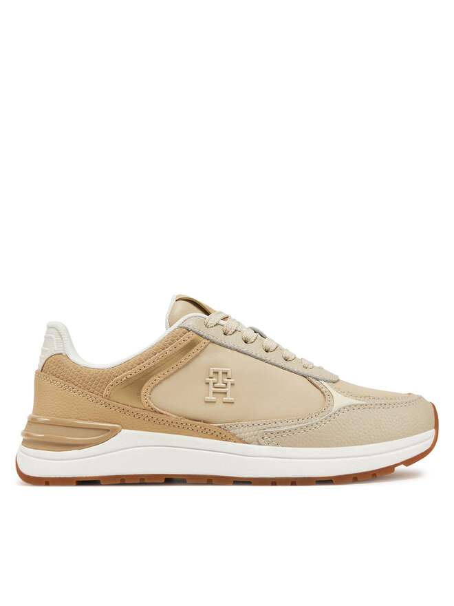 Tommy Hilfiger Sneakersy Tommy Hilfiger FW0FW08472 Beżowy