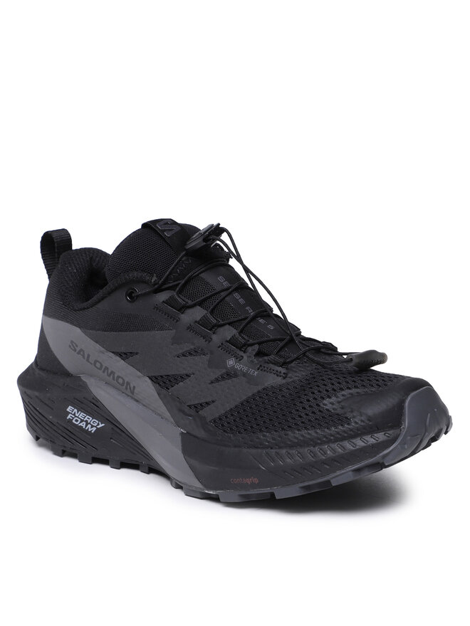 Salomon Pantofi pentru alergare Salomon Sense Ride 5 Gore-Tex L47147600 Negru