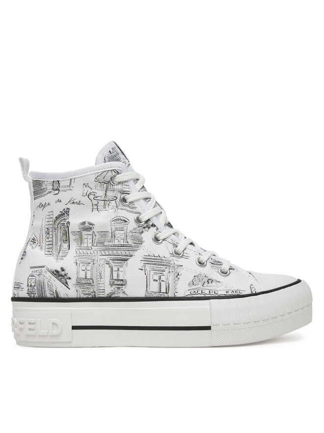 KARL LAGERFELD Teniși KARL LAGERFELD KL60455 Alb