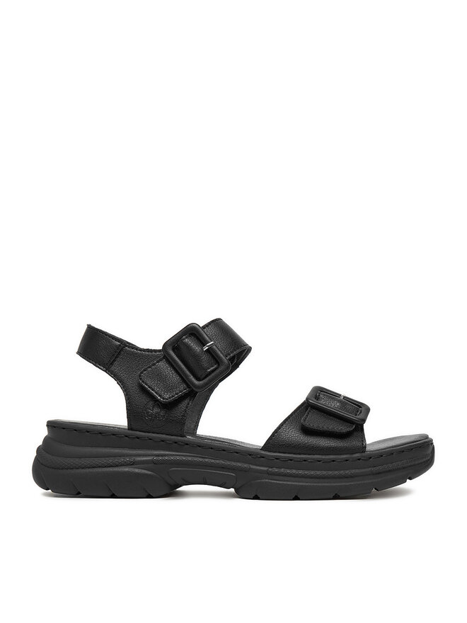 Rieker Sandalen Rieker 66680-00 Schwarz