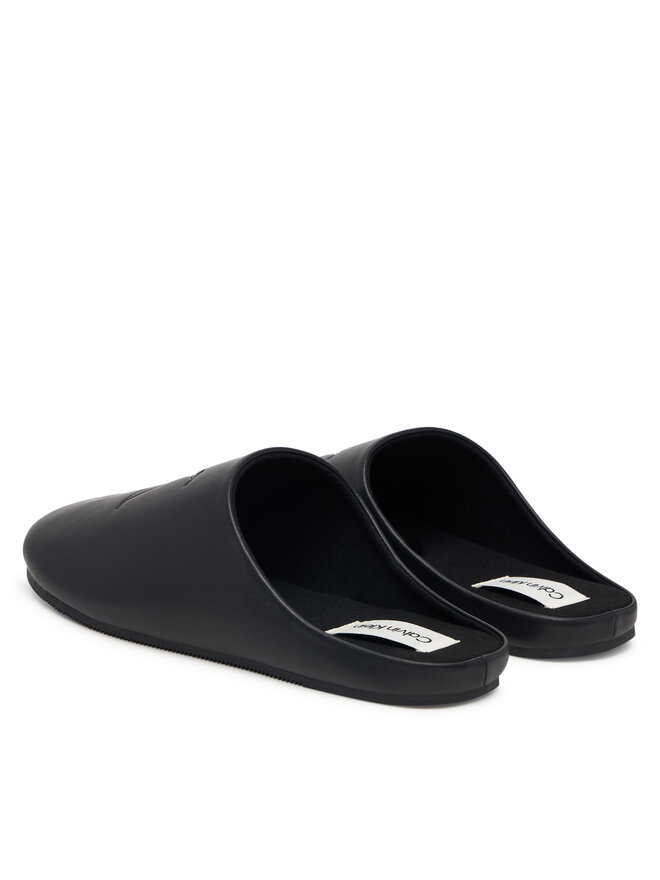 Calvin Klein Hausschuhe Calvin Klein Home Slipper Mule Lth HM0HM02279 Schwarz