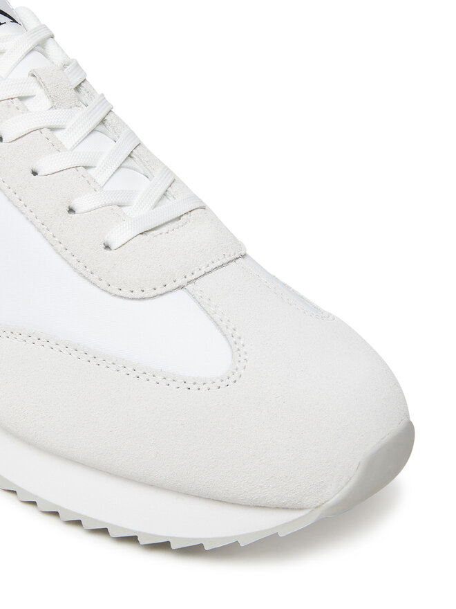 Calvin Klein Jeans Снікерcи Calvin Klein Jeans Retro Runner Lace Up Ny-Su YM0YM01325 Білий