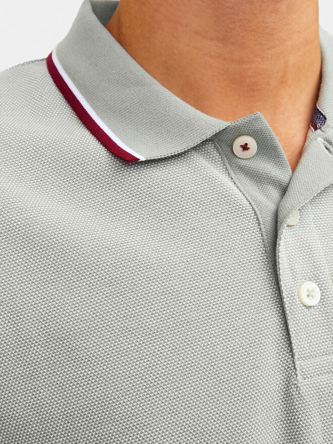 Jack&Jones Jack&Jones Поло Bluwin 12169064 Сірий Regular Fit