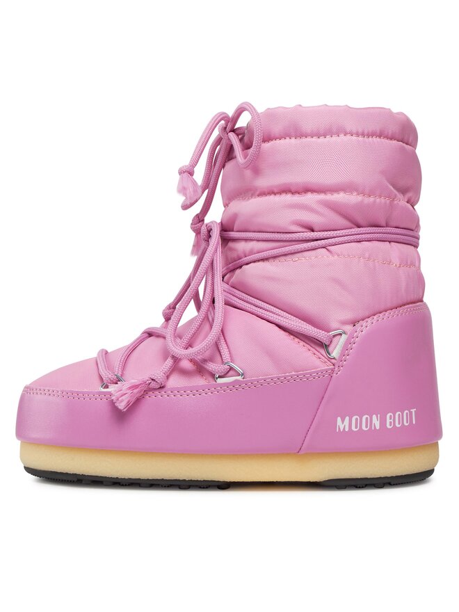 Moon Boot Śniegowce Moon Boot Light Low Nylon 14600100004 Różowy