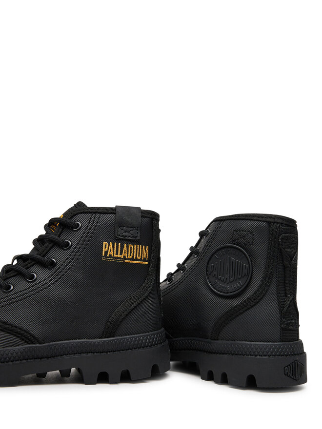Palladium Schnürstiefeletten Palladium PAMPA HI COATED 74375-008-M Schwarz