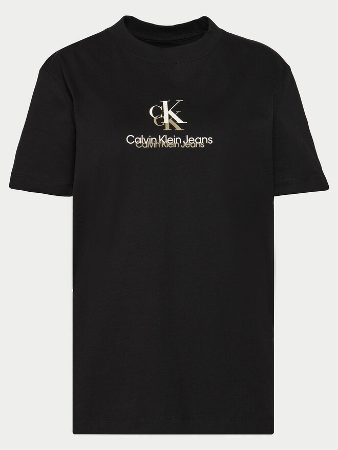Calvin Klein Jeans Calvin Klein Jeans T-Shirt Shadow Graphic J20J225545 Μαύρο Regular Fit