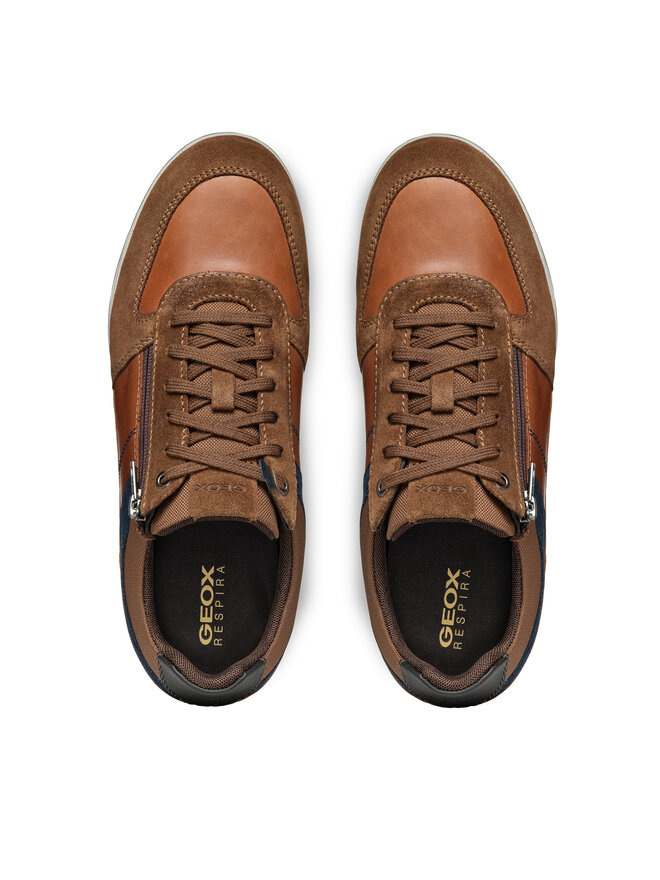 Geox Polobotky Geox U Renan U454GB 022CL C6GF4 Hnědá