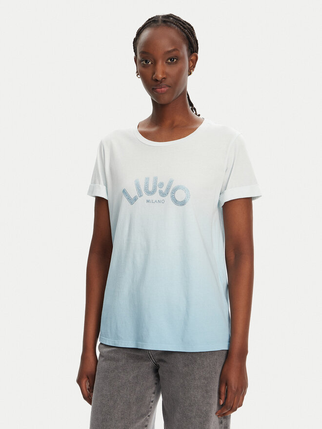 Liu Jo Liu Jo Camiseta TA5267 JS923 M9112 Azul Regular Fit