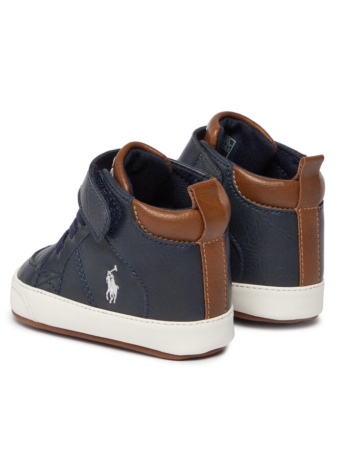 Polo Ralph Lauren Gležnjače Polo Ralph Lauren Burnished RL100749 Tamnoplava