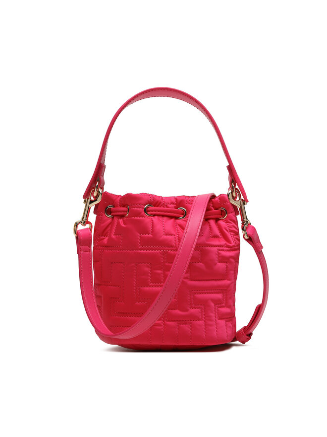 Tommy Hilfiger Сумка Tommy Hilfiger Tj Chic Nylon Bucket AW0AW14864 Рожевий