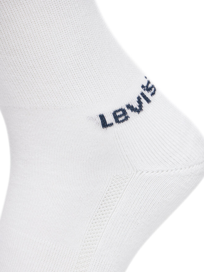 Levi's® Sada 2 párů pánských vysokých ponožek Levi's® 37157-1097 Bílá