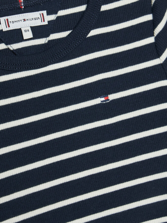 Tommy Hilfiger Tommy Hilfiger Póló KG0KG08509 S Sötétkék Slim Fit