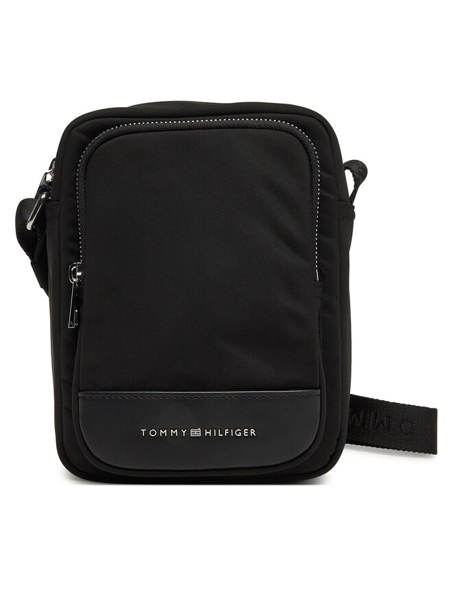 Tommy Hilfiger Τσαντάκι Tommy Hilfiger Th Business Mini Reporter AM0AM13190 Μαύρο