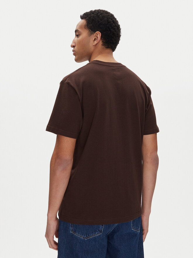 DC DC Majica ADYZT05377 Rjava Heritage Fit