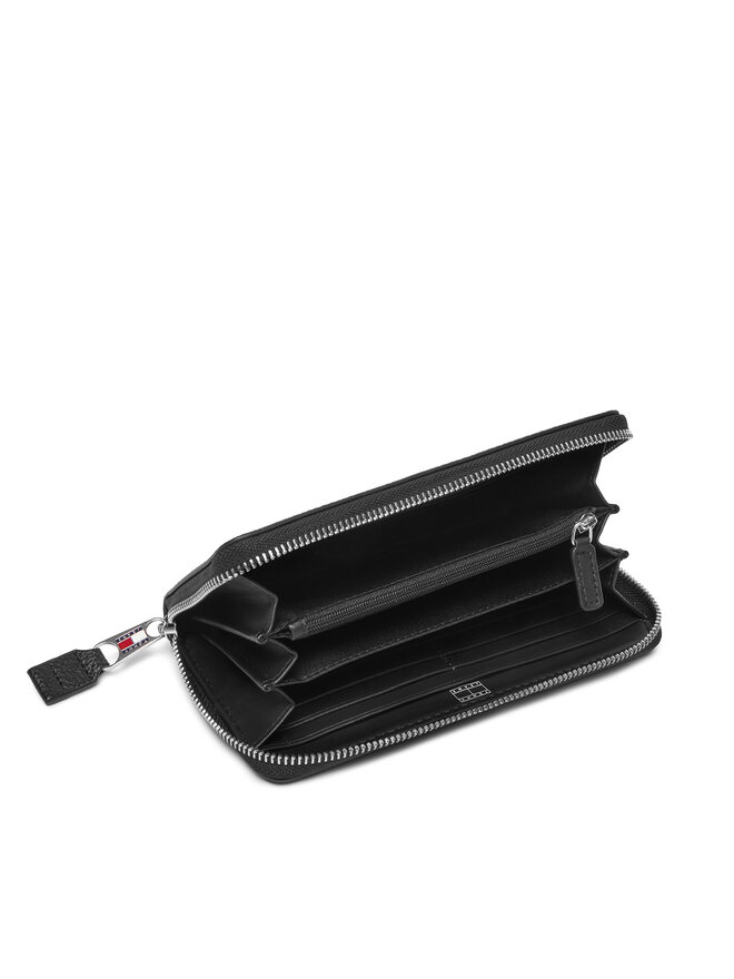 Tommy Jeans Cartera grande para hombre Tommy Jeans Tjw Must Large Za AW0AW17585 Negro