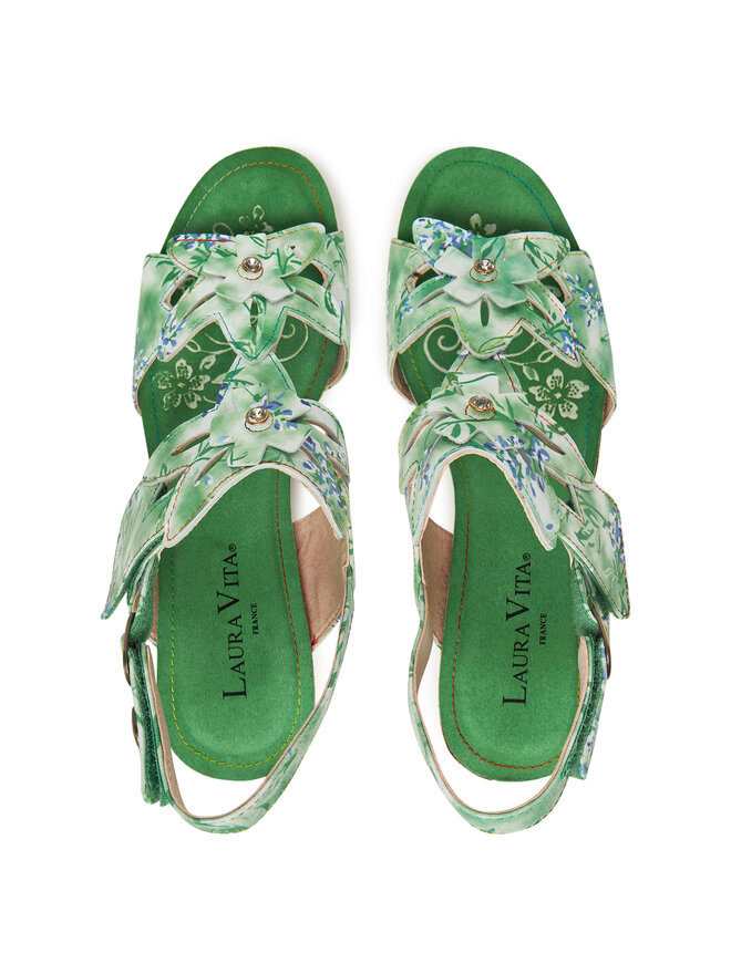 Laura Vita Espadryle Laura Vita Hacdeo 21 Zielony