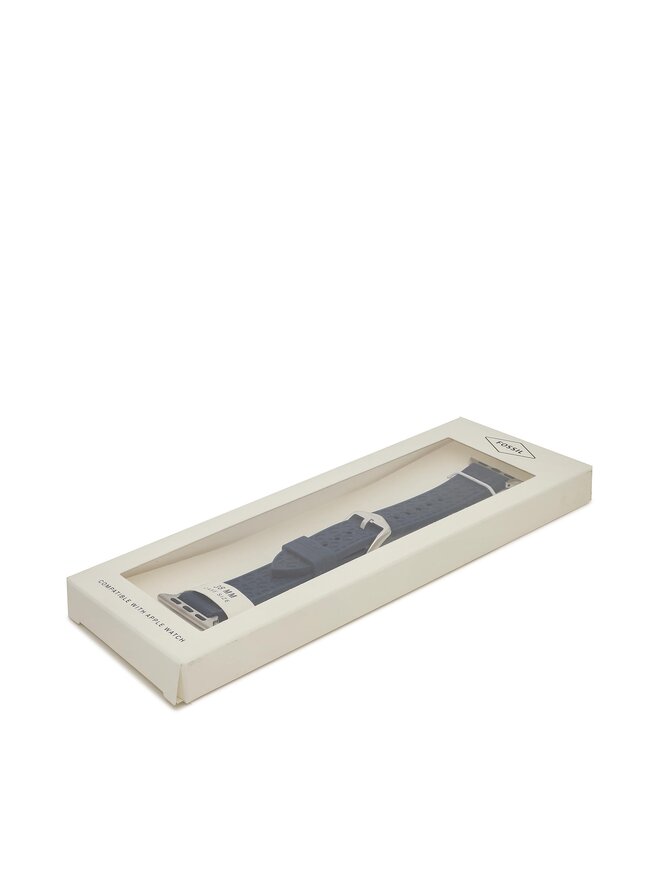 Fossil Pulsera intercambiable para el Apple Watch Fossil S380019 Azul marino