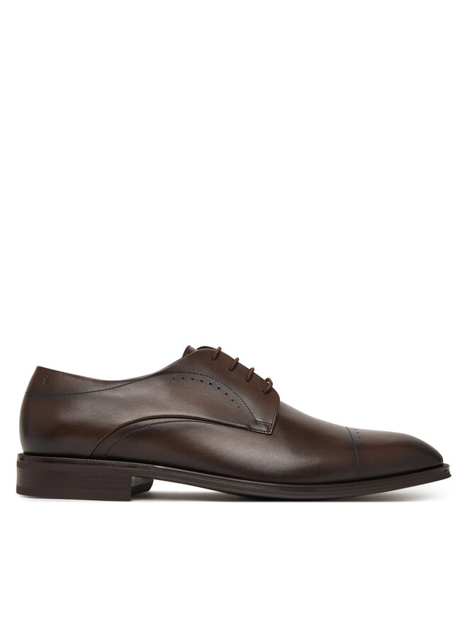 BOSS Halbschuhe BOSS Derrek 50565633 Dunkelbraun