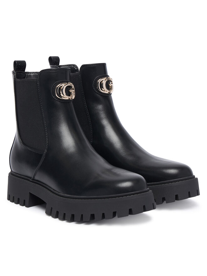 Guess Klassische Stiefeletten Guess FLTFID ELE10 Schwarz