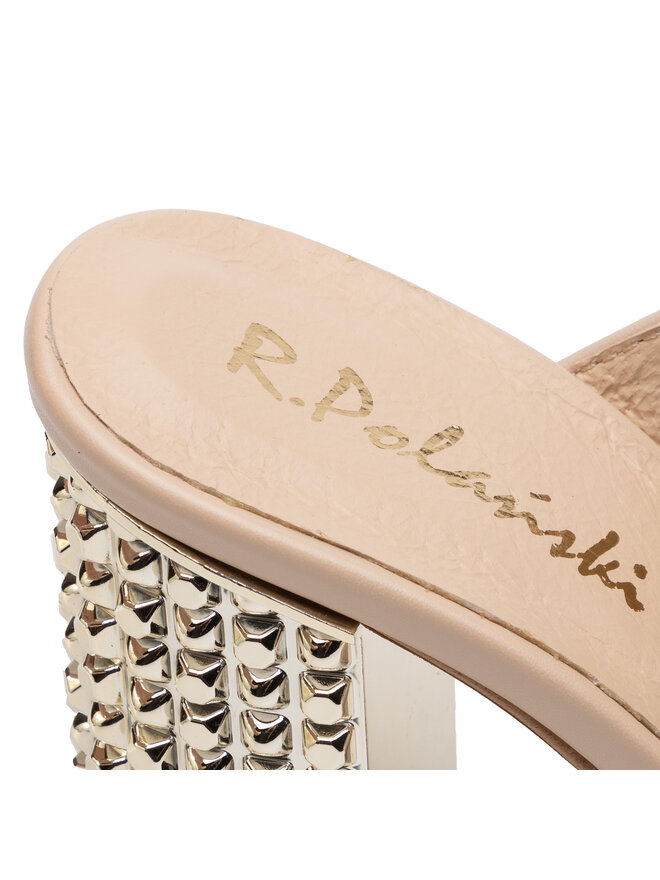 R.Polański Pantoletten R.Polański 0936 Beige
