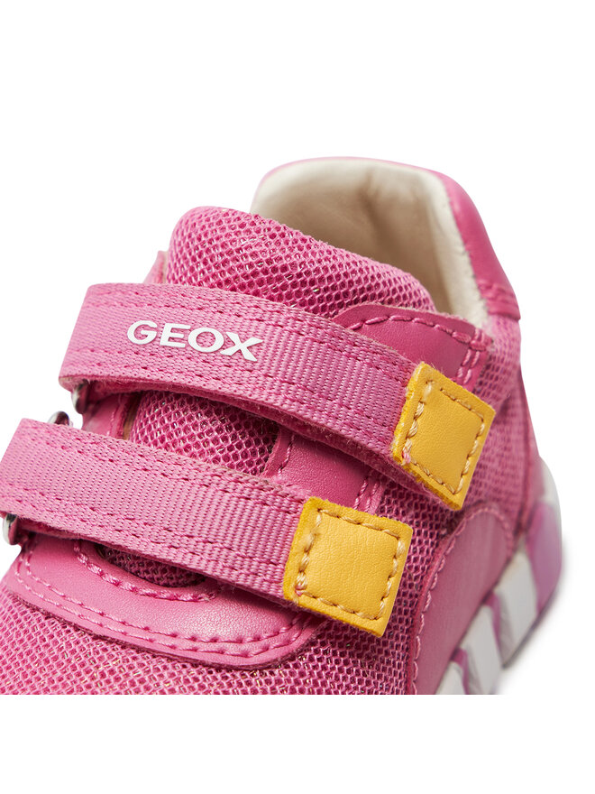 Geox Sneakersy Geox B Iupidoo Girl B3558A 0GNBC C8F2V Růžová