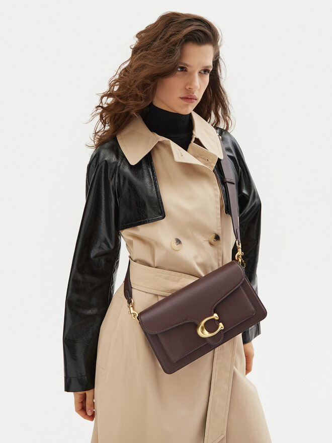 Coach Τσάντα Coach CH857 Καφέ