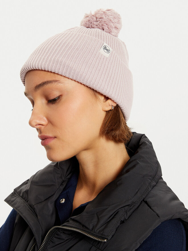 Buff Шапка Buff Knitted Beanie Renvi 134479.341.10 Розов