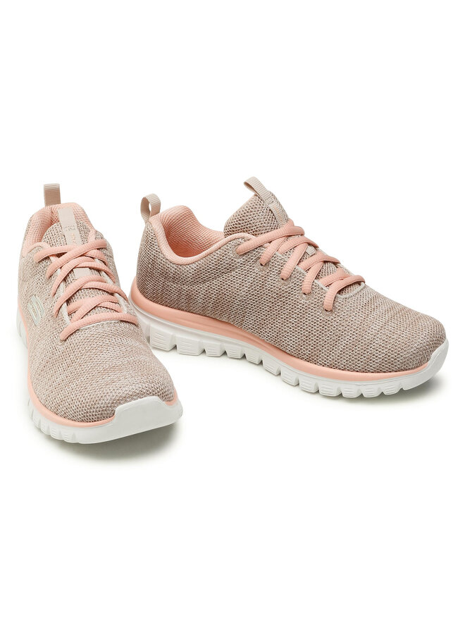 Skechers Tenisice Skechers Twisted Fortune 12614/NTCL Bež