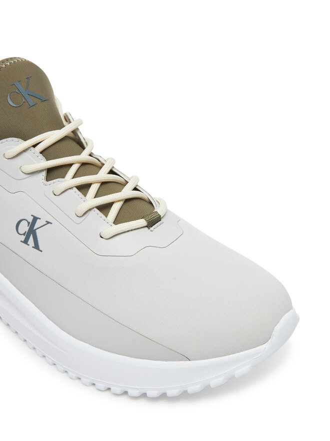 Calvin Klein Jeans Sneakersy Calvin Klein Jeans Eva Runner Tech Ripstop YM0YM01203 Šedá