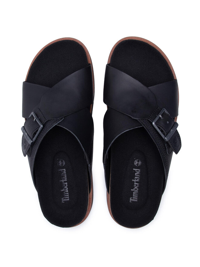 Timberland Klapki Timberland Amalfi Vibes Cross Slide TB0A2B65015 Czarny