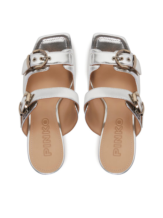 PINKO Natikači PINKO Lisa 13 SD0309 P049 Srebrna
