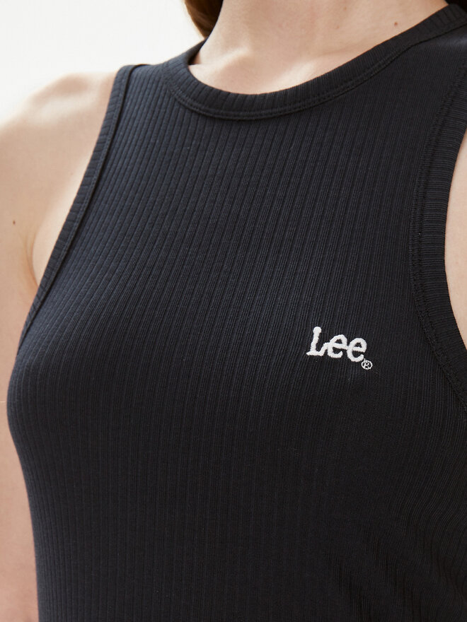 Lee Lee Top 112341592 Schwarz Slim Fit