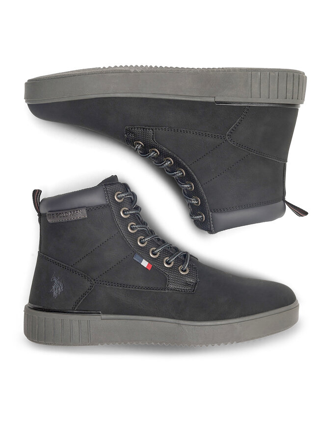 U.S. Polo Assn. Botines planos U.S. Polo Assn. HOOVER001M/CUY1 Negro