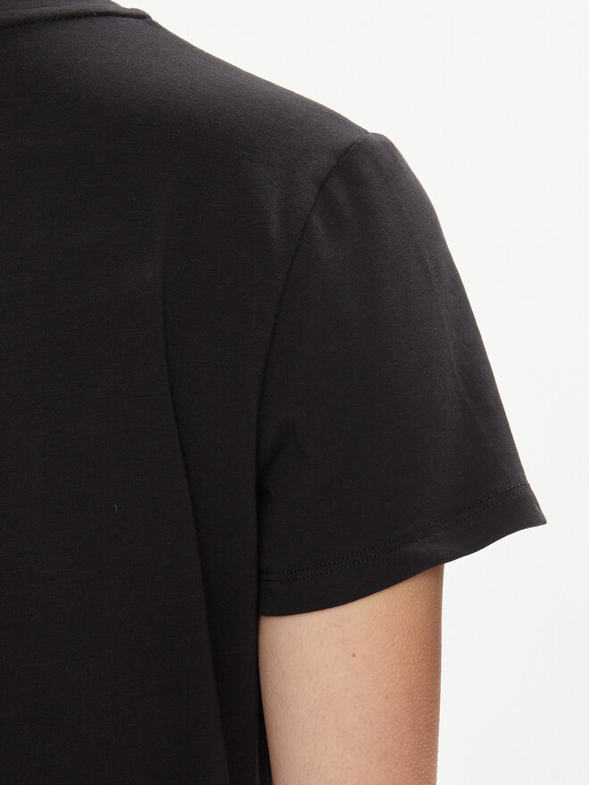 Liu Jo Liu Jo Camiseta MA4393 J5003 Negro Regular Fit