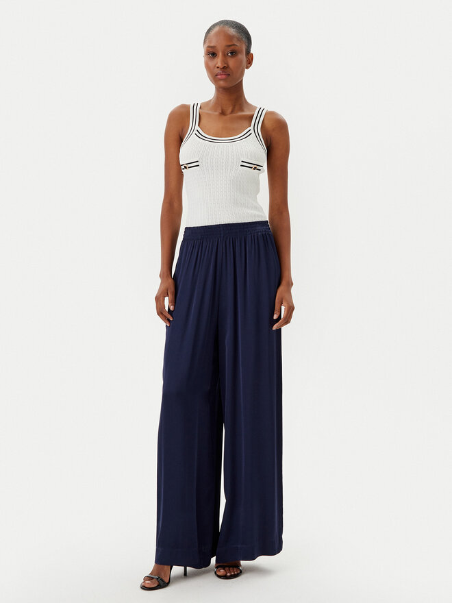 Fracomina Fracomina Top FR25ST4011K52401 Écru Slim Fit