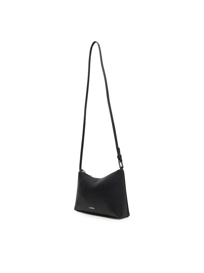 Calvin Klein Ročna torba Calvin Klein Ck Must Conv Logo Jqd Strap Xbod LV04F3095G Črna
