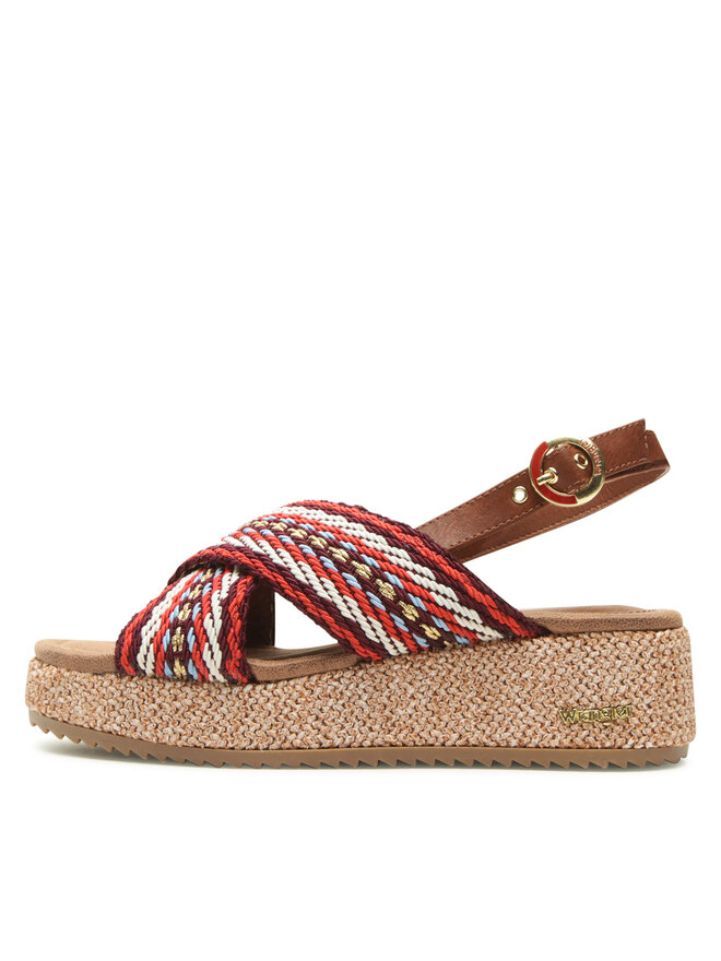 Wrangler Sandali Wrangler Kim Moonlight WL31571A Rdeča