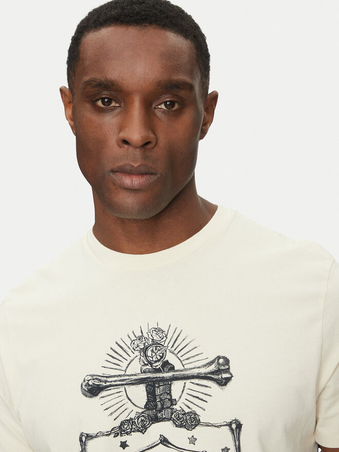 Guess Guess Camiseta M5GI72 KBW41 Beis Regular Fit